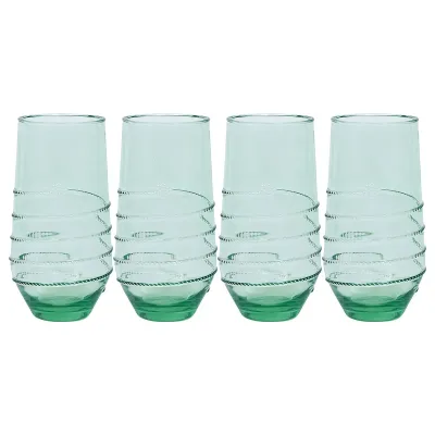 Amalia Acrylic Large Tumbler Set of 4 - Seagrass