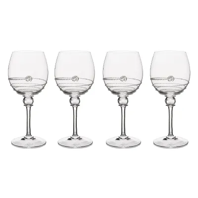 Amalia Full Body White Wine Glass Set of 4