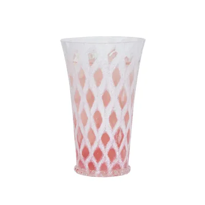 Trellis Large Tumbler - White