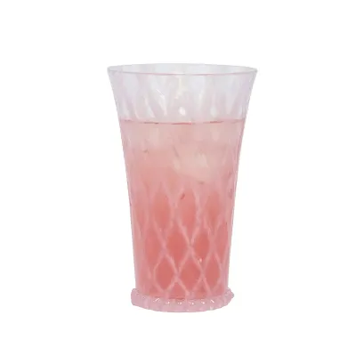 Trellis Large Tumbler - Blush