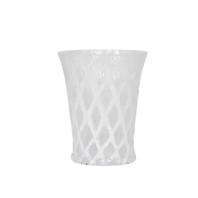 Trellis Small Tumbler - White