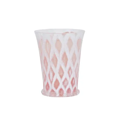 Trellis Small Tumbler - White