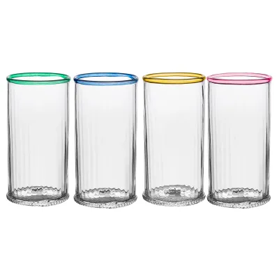 Nell Highball Assorted Set of 4 - Multi