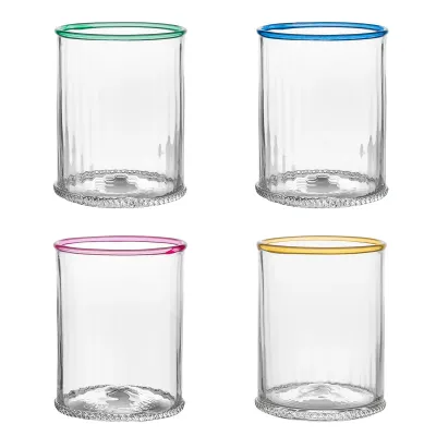 Nell Double Old Fashioned Assorted Set of 4 - Multi