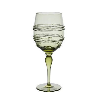 Ella Green Wine Glass