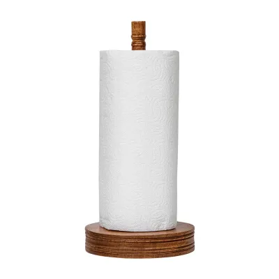 Bilbao Wood Paper Towel Holder