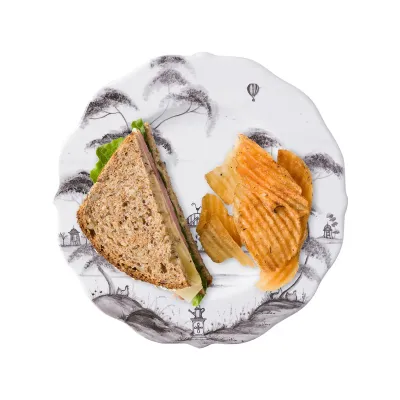 Country Estate Flint Grey Dessert/Salad Plate