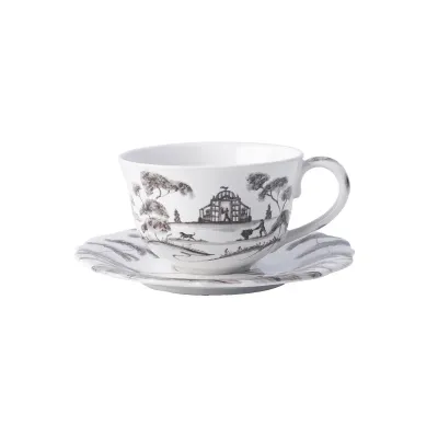 Country Estate Flint Grey Teacup