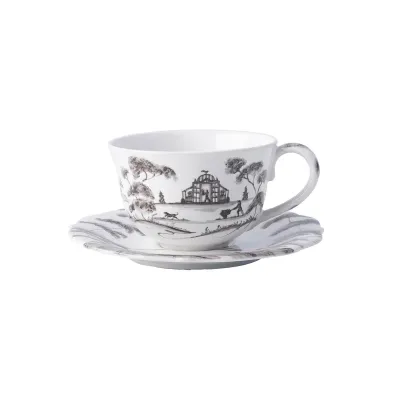 Country Estate Flint Grey Saucer