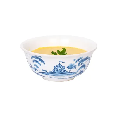 Country Estate Delft Blue Cereal/Ice Cream Bowl