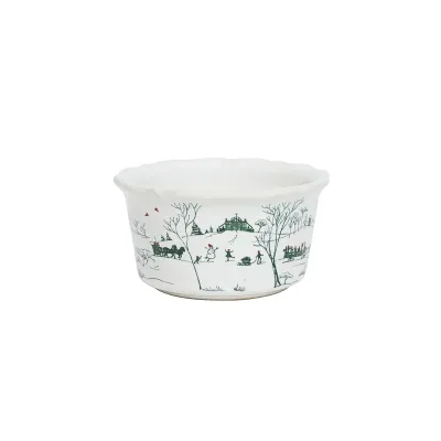 Country Estate Evergreen Winter Frolic Ramekin