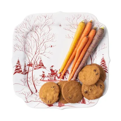 Country Estate Winter Frolic Ruby 12" Cookie Tray