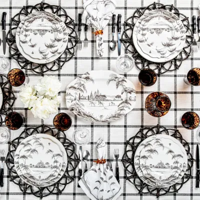 Country Estate Flint Grey 4pc Place Setting