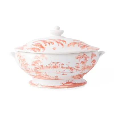 Country Estate Petal Pink Tureen with Lid