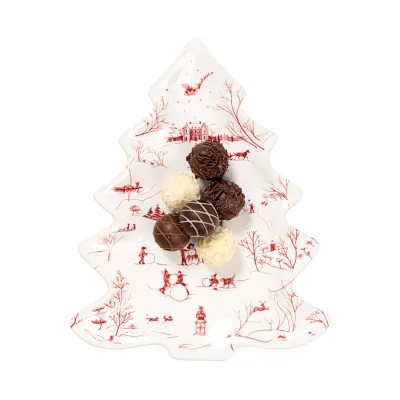 Country Estate Winter Frolic 10" Tree Tray