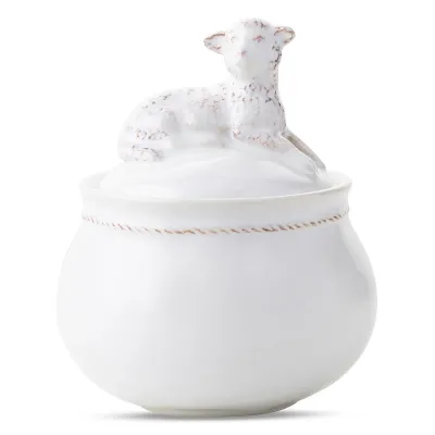Clever Creatures Lamb Jar with Lid