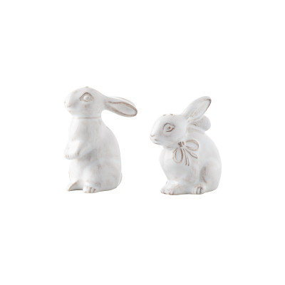 Clever Creatures Bunny Salt and Pepper Set of 2 Pc