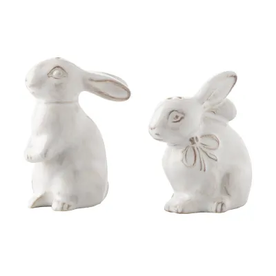 Clever Creatures Bunny Salt and Pepper Set of 2 Pc