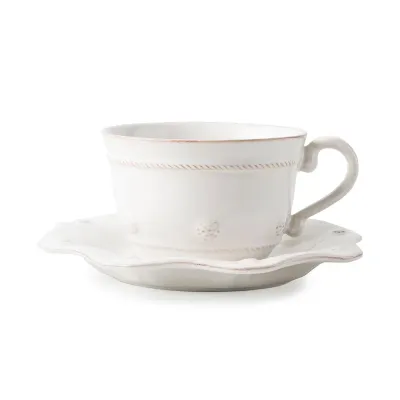 Berry & Thread Whitewash Teacup