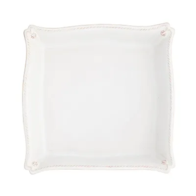 Berry & Thread Whitewash Matzoh Plate