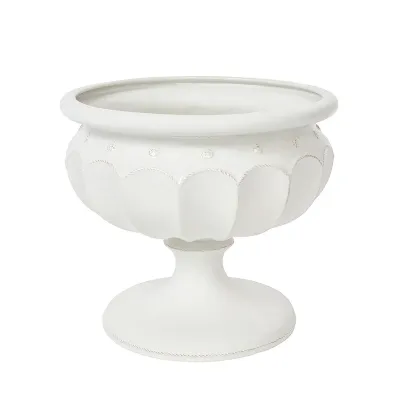 Berry & Thread Large Decorative Urn - Whitewash