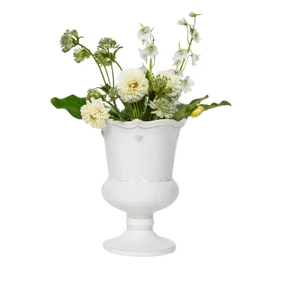 Berry & Thread Petite Parterre Garden 8" Vase - Whitewash