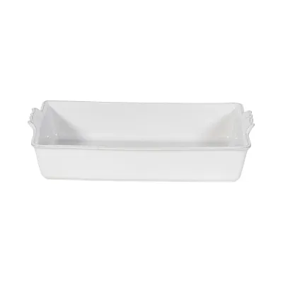 Berry & Thread Whitewash 13" Rectangular Baker