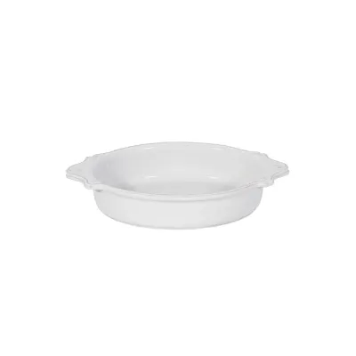 Berry & Thread Whitewash 13" Oval Baker