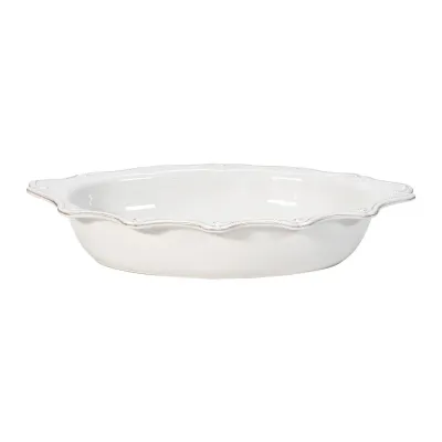 Berry & Thread Whitewash 18" Oval Baker