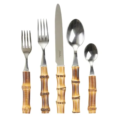 Bamboo 20 pc Place Setting Natural