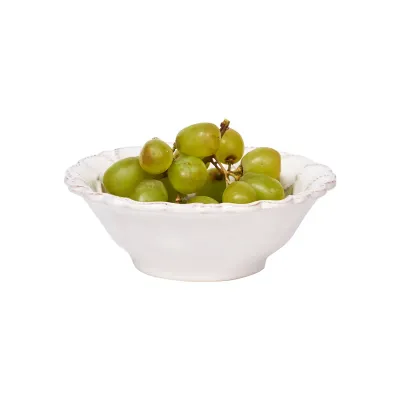 Jardins du Monde Whitewash 6" Blossom Bowl