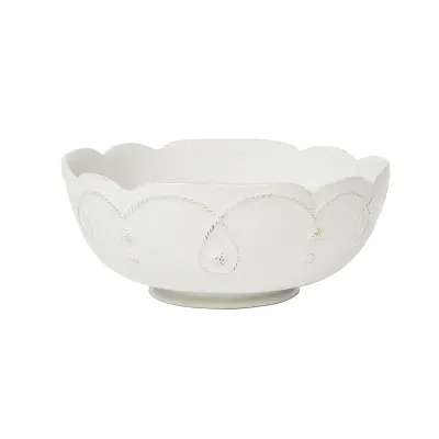 Jardins Du Monde 10" Serving Bowl - Whitewash