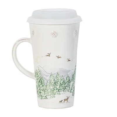 Berry & Thread North Pole Travel Mug with Silicone Lid