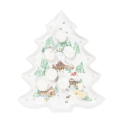 Berry & Thread North Pole 15" Tree Platter