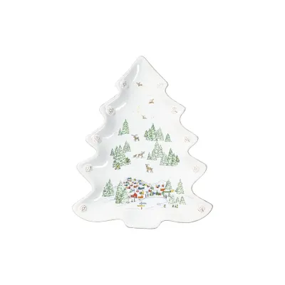 Berry & Thread North Pole 10" Tree Tray