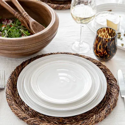 Bilbao Whitewash Dinnerware