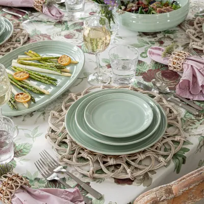 Bilbao Sage Dinnerware