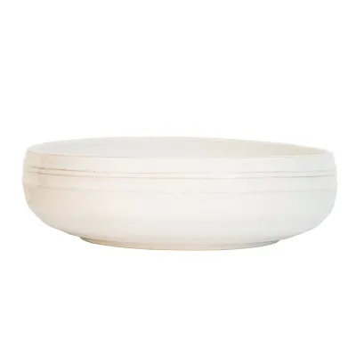 Bilbao Whitewash  12" Serving Bowl