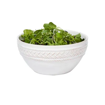 Le Panier Whitewash Cereal/Ice Cream Bowl