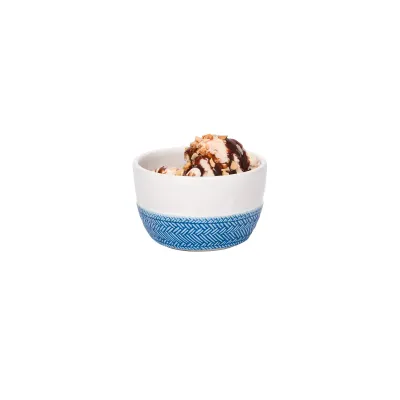 Le Panier White/Delft Blue Ramekin