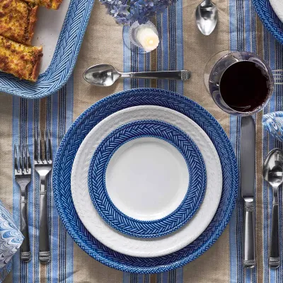 Le Panier White/Delft Blue 12" Serving Bowl