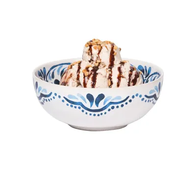 Iberian Journey Indigo Cereal/Ice Cream Bowl