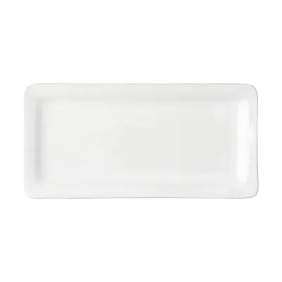 Puro Whitewash 15" Rectangular Appetizer Platter