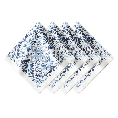 Iberian Indigo Napkin Set of 4
