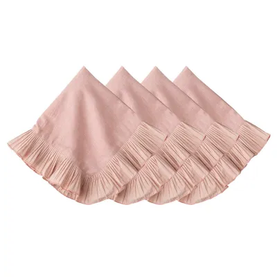 Mademoiselle Petal Pink Napkin Set of 4