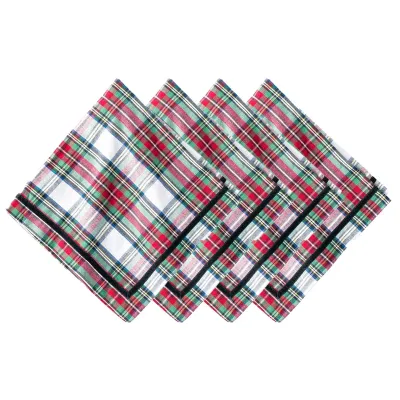 Stewart Tartan Multi Napkin Set of 4