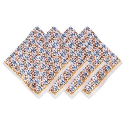 Emilie Chambray Napkin Set of 4