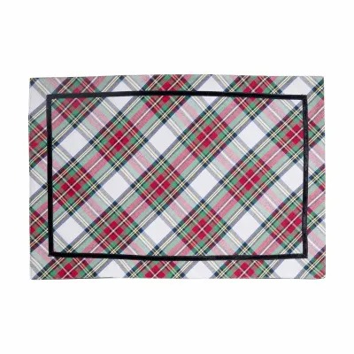 Stewart Tartan Placemat 19"L, 13"W, 0.06"H