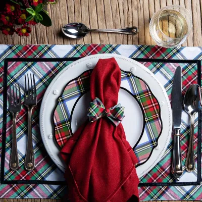 Stewart Tartan Placemat 19"L, 13"W, 0.06"H