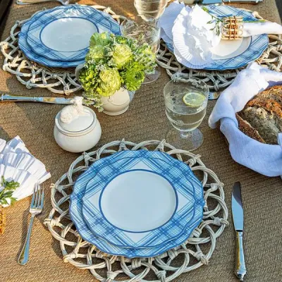 Provence Rattan Placemat - Whitewash